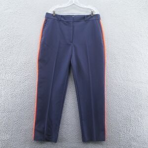 Women's Navy Pants with Red Stripe